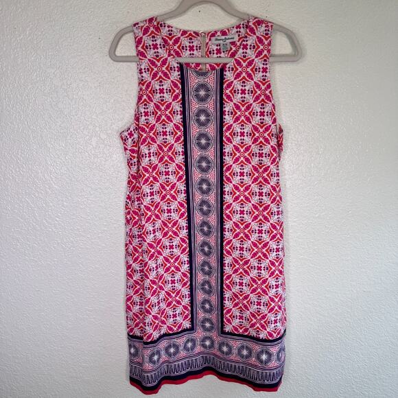 Tommy Bahama Dresses & Skirts - Tommy Bahama Dress Womens Medium Linen Shift Resort Cruise Preppy Tropical Boho